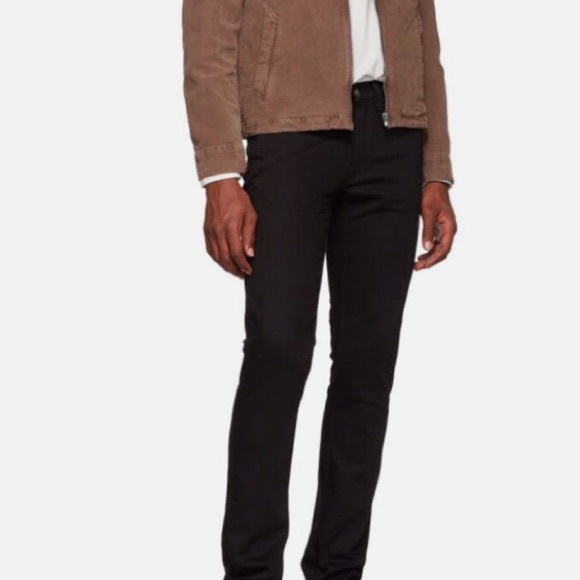 Acne Studios Bla Konst Max Stay Black Slim Fit Denim Jeans - Picture 4 of 9